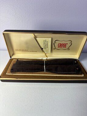 Cross Vintage 14 KT Rolled Gold Pen/Pencil Set
